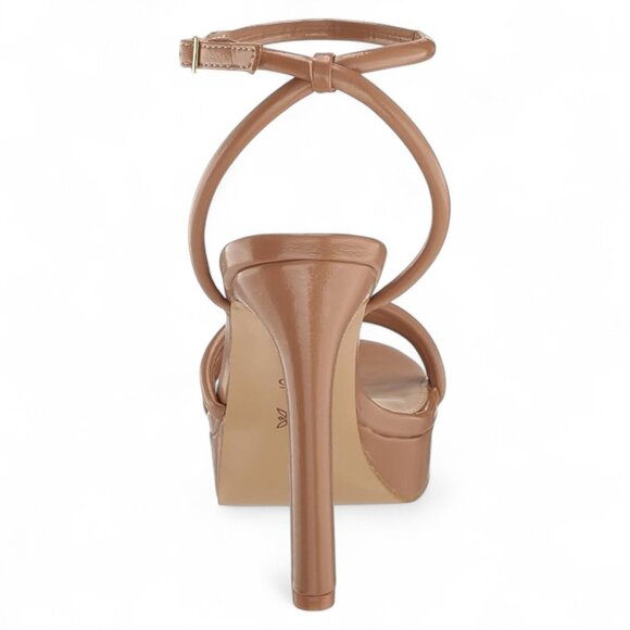 BCBGeneration Kendi Womens Patent Platform Ankle Strap - Picture 4 of 5